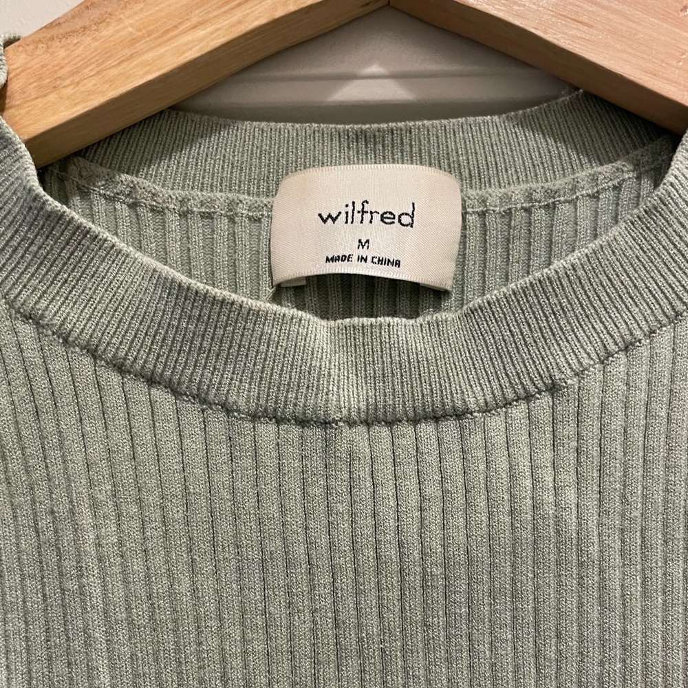 Wilfred cropped sweater top